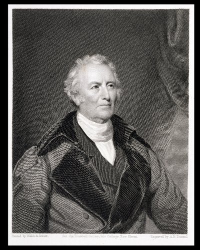 John Trumbull engraved by Asher Brown Durand by S.L. and Jewitt, T.O.S. Waldo